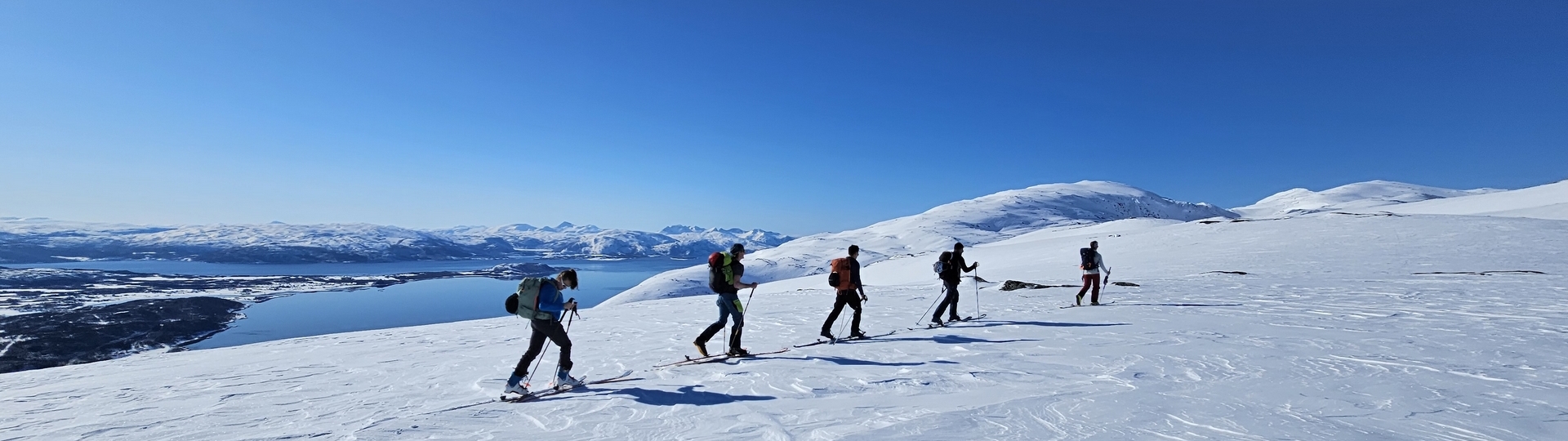 NORVEGE, SKI DE RANDO ENTRE CIEL ET MER