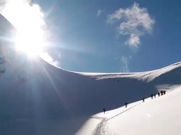 GRAND PARADIS ET SON SOMMET (4061 m) en Liberté