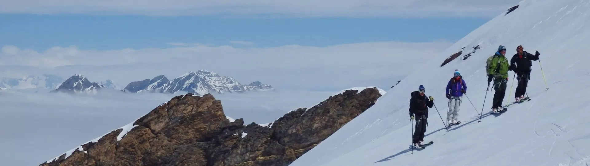 SKI DE RANDO DANS LE GRAND PARADIS